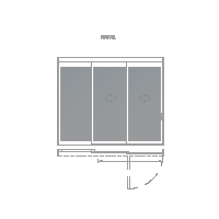 Dura-Care 7500 TL 3-panel drawing thumbnail.