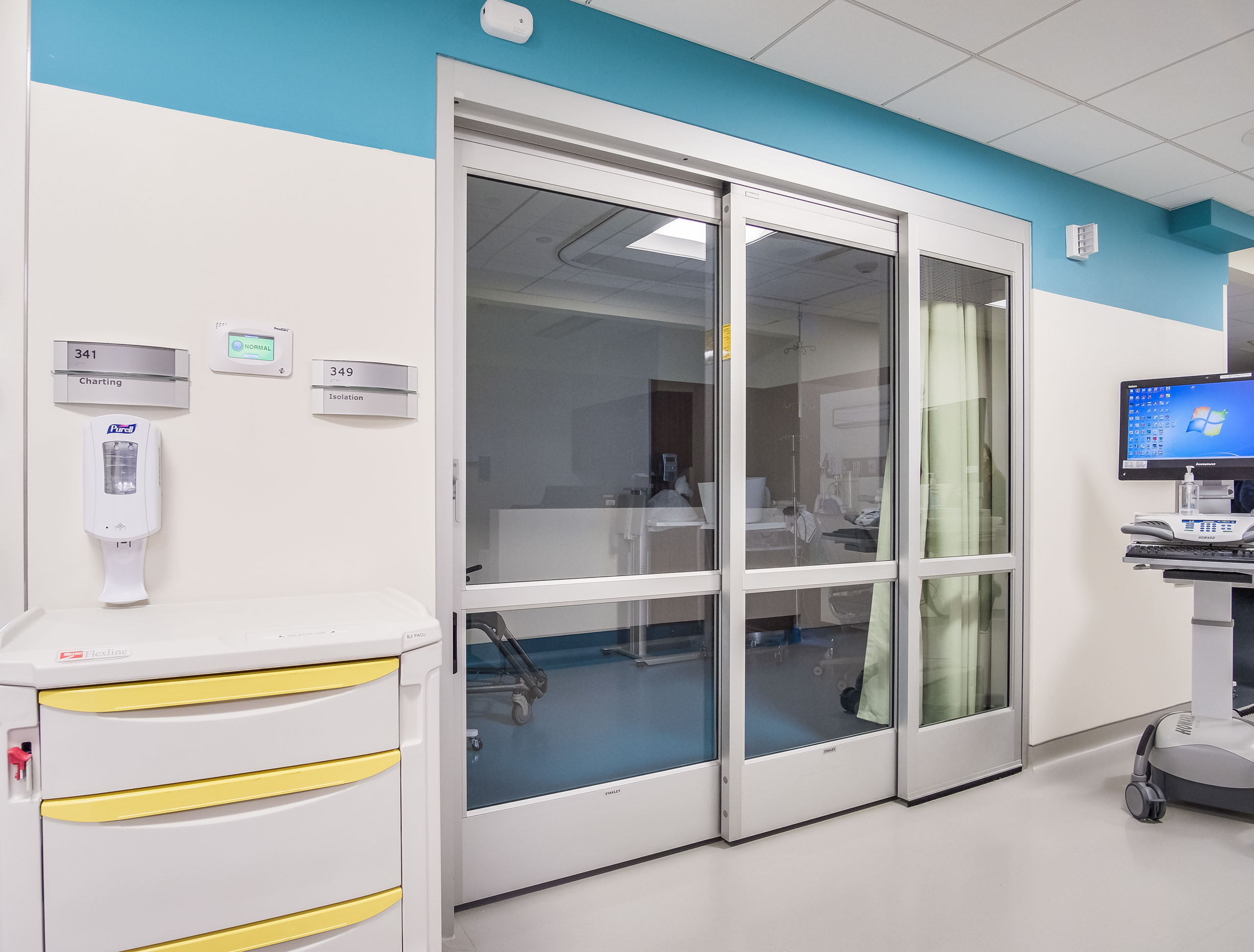 ICU door