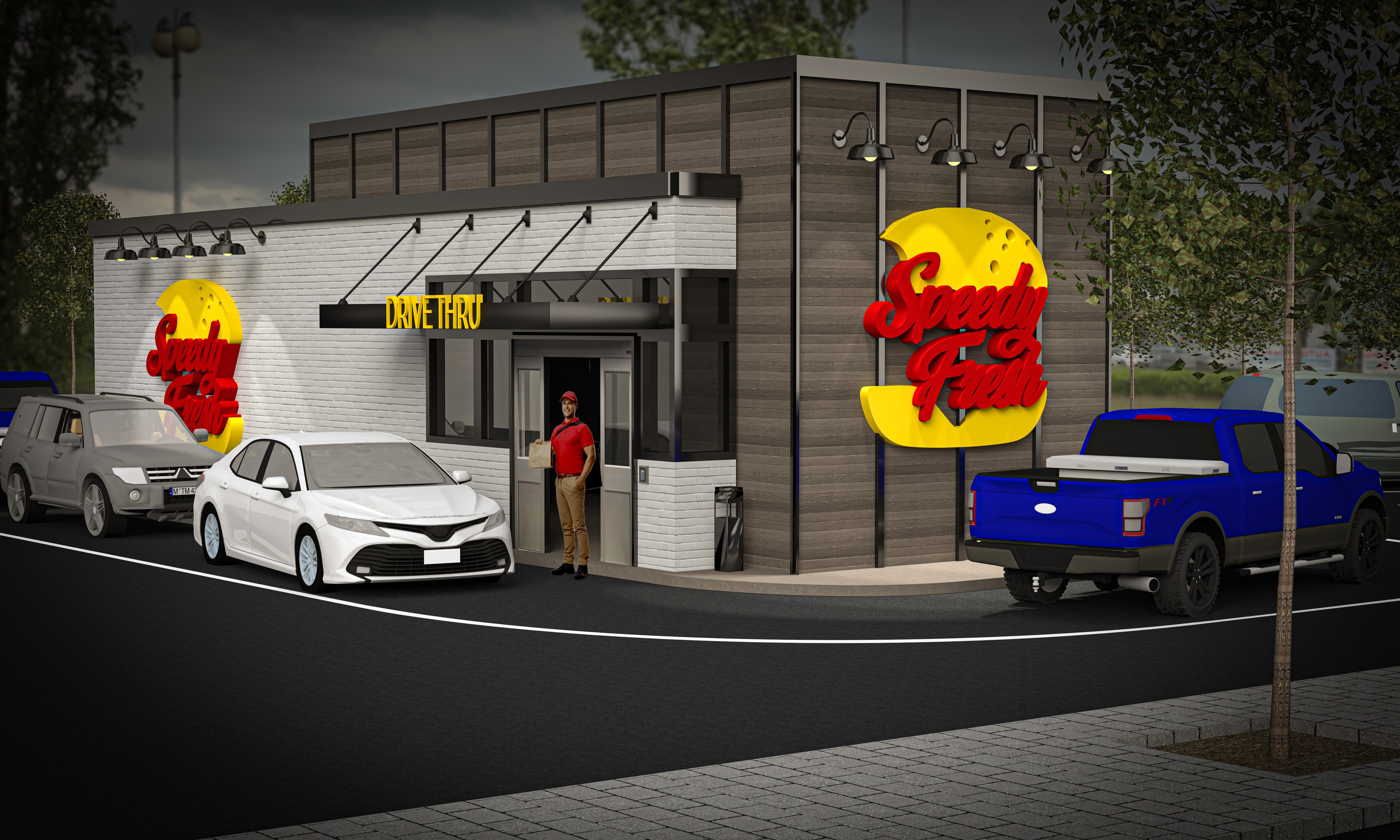 still2c.jpg car at drive-thru with server