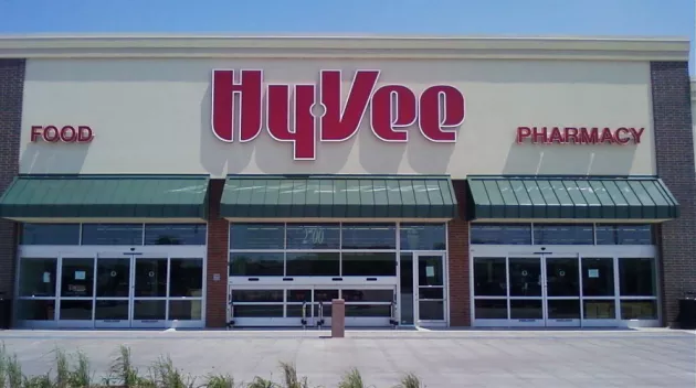 Hyvee sycamore set of sliding doors.