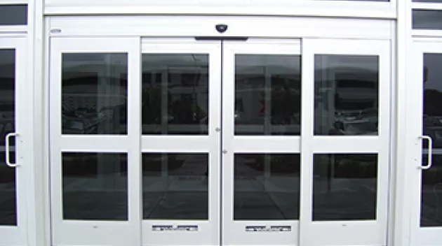 A set of durastorm doors.