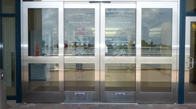 A set of durastorm doors.