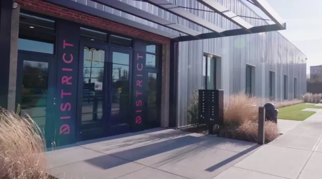 A view of a set of magic access doors.