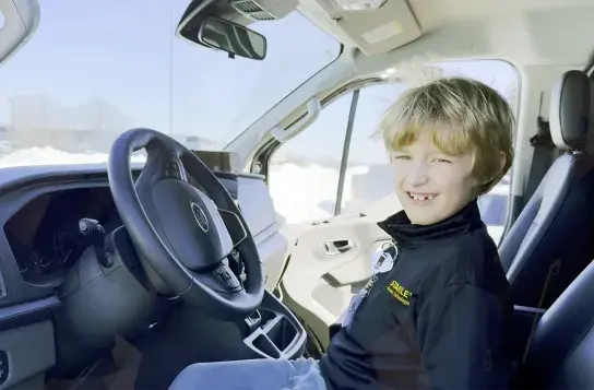 Ethan in STANLEY Van