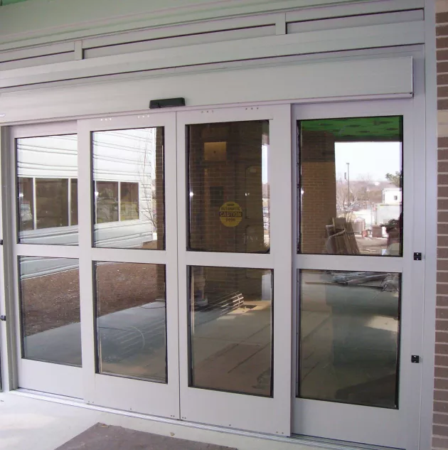 A blast resistant door.