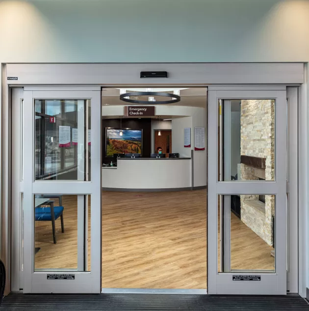 DuraGlide.jpg A set of sliding doors in a hospital setting. Photo Credit: MKM Build Photography www.mkmbuild.com.jpg