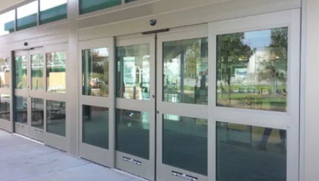 A set of durastorm doors.