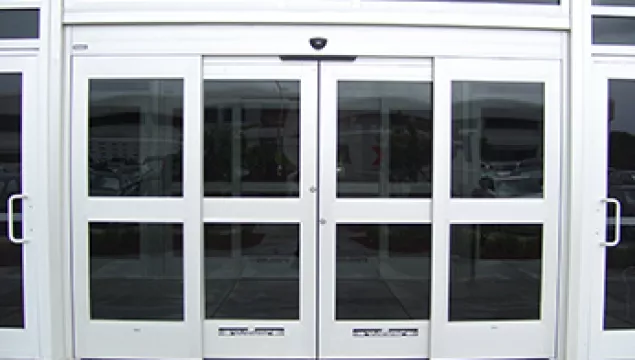 A set of durastorm doors.