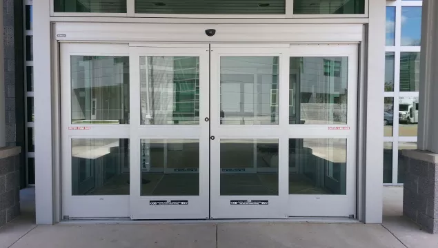A set of durastorm doors.