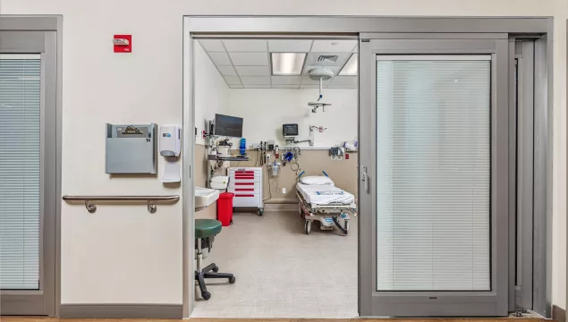 DuraCare 7500 3 panel ICU Door. Photo Credit: MKM Build Photography www.mkmbuild.com.jpg