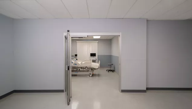 ICU door - full break out